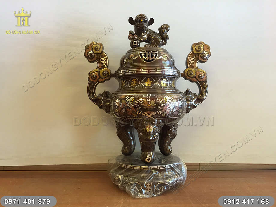 đỉnh đồng 70 ngũ sắc